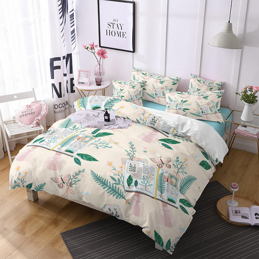 Bookworm's Dream 4-Piece Sheet Set
