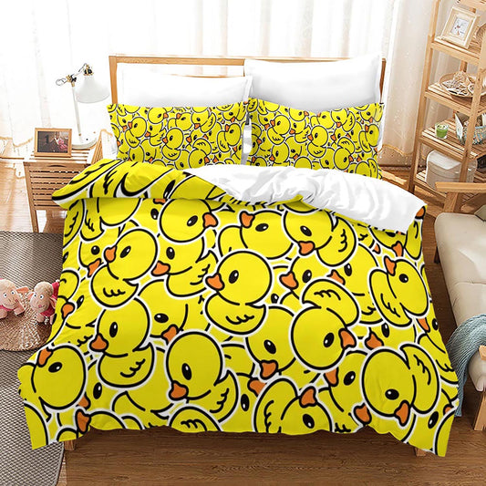 Kids¡¯ Duck-Themed Bedding Set