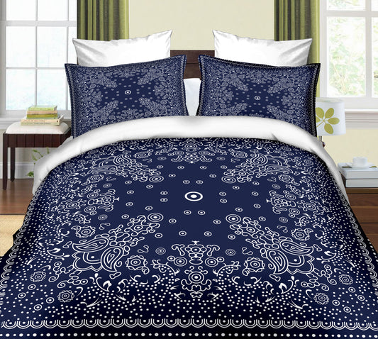 Luxury Artistic Print Bed Set