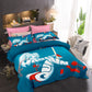 Rogue Romance Bedding Set - Harley Quinn Red/Black Contrast Comforter