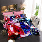 Arkham Asylum Bed Set - Harley Quinn Escape Themed Luxury Sheets