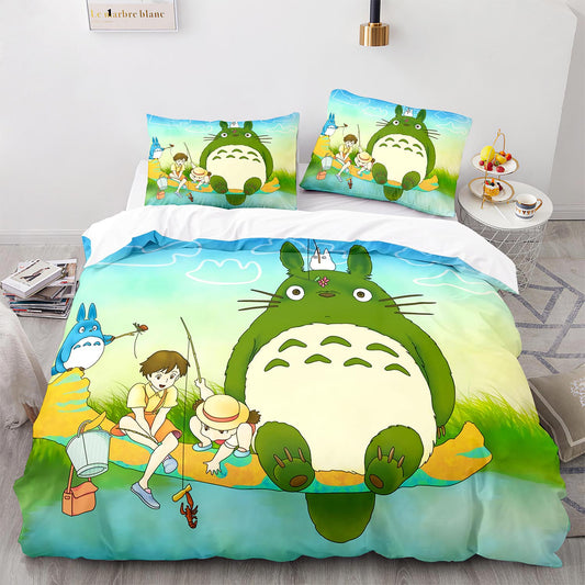 Studio Ghibli Totoro Luxury Bed Set
