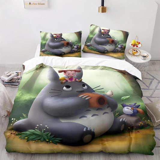 Totoro and Friends Duvet Cover Set