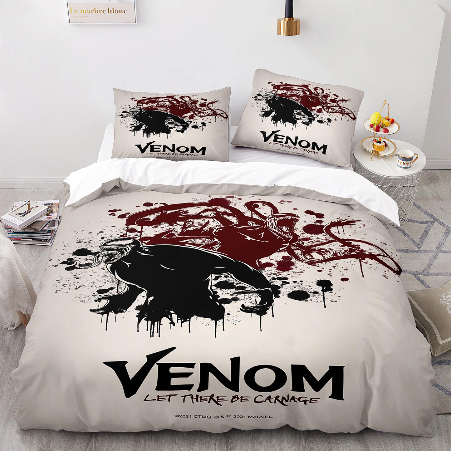 Venom's Claws Premium 4pc Bed Set