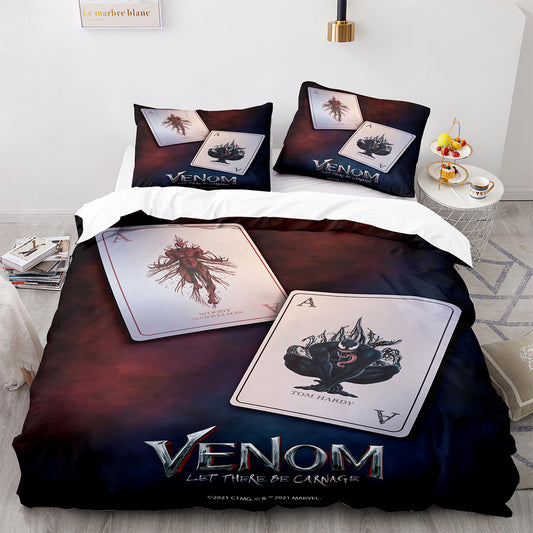 Black Symbiosis Premium Bed Set (4 Items)