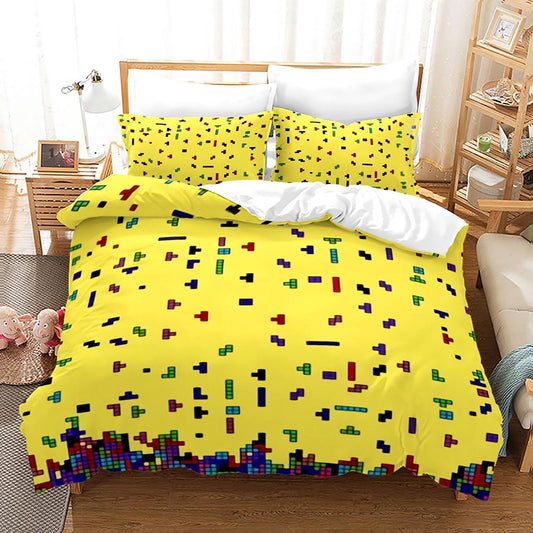 80s Arcade Tetris Bed Set