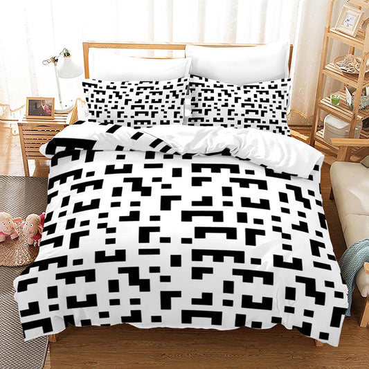 Tetris Block Luxury Bedding Set
