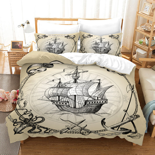 Hidden Cove Pirate Adventure Bedding Package