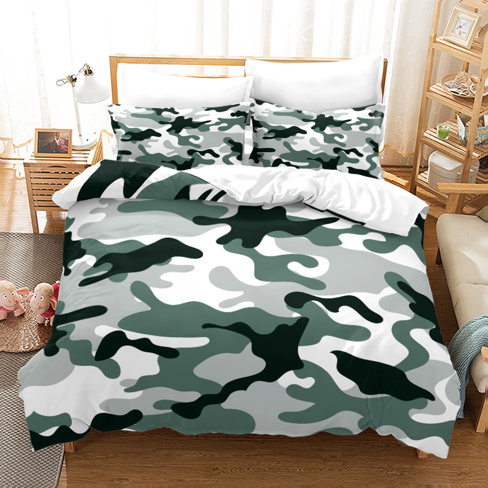 Hunting Camouflage Duvet Cover