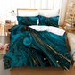 Modern Marble Stripe Luxury Bed Sheets