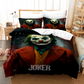 Anarchy in Bedroom - Joker's Signature 4-Piece Bedding with Grunge Patterns