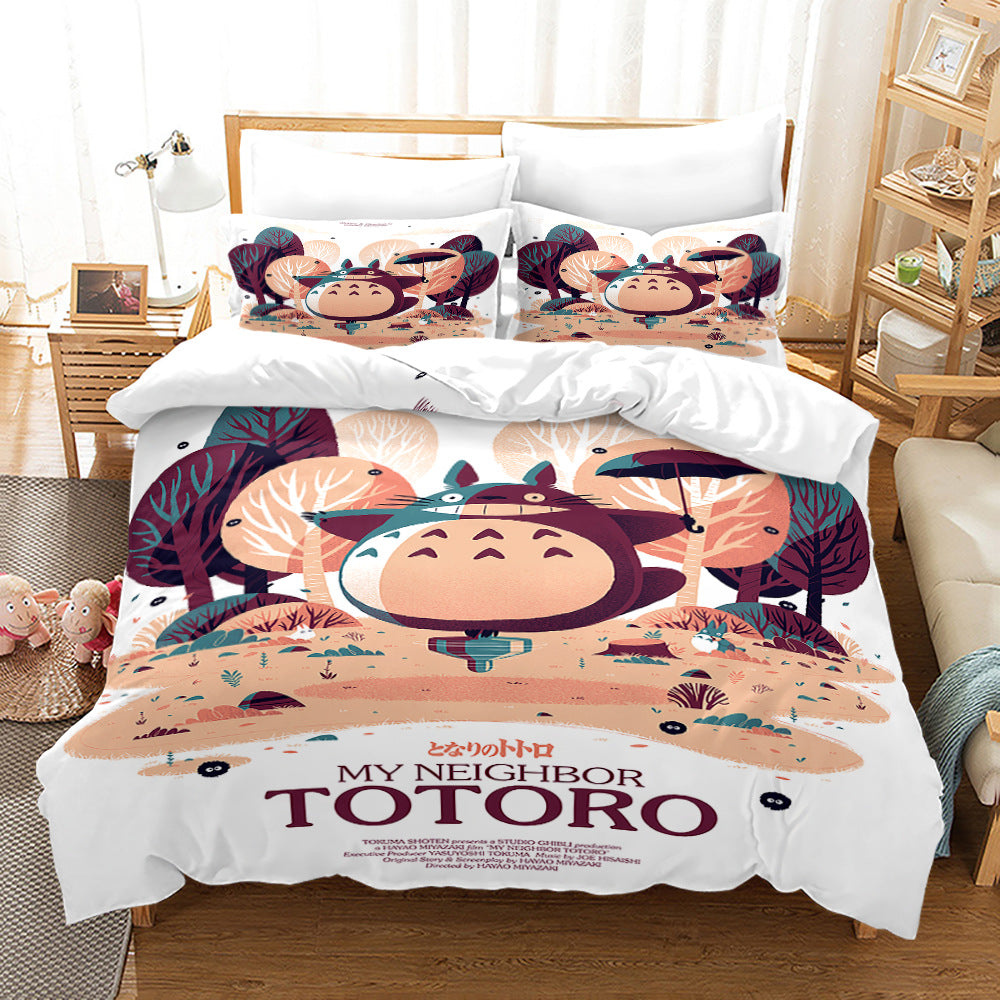 Totoro Relaxing Sleep Bed Set