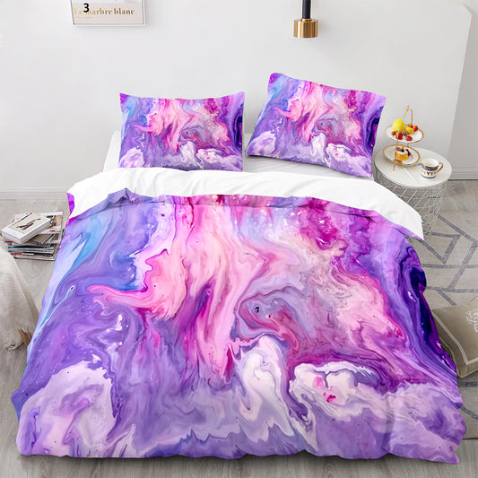 Lavish Marble-Inspired Comforter Set