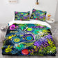 Whimsical Doodle Bed Set - 4 Pieces
