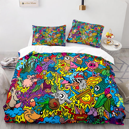 Playful Scribble Bedding Collection