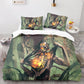 Dark Fantasy Bedding Collection - Creepy Character Duvet Cover & Pillows