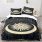 Vintage Tarot Print Bedding Set