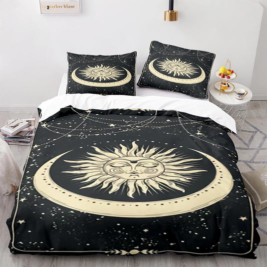 Vintage Tarot Print Bedding Set