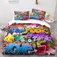 Watercolor Doodle Bed Set (4pc)