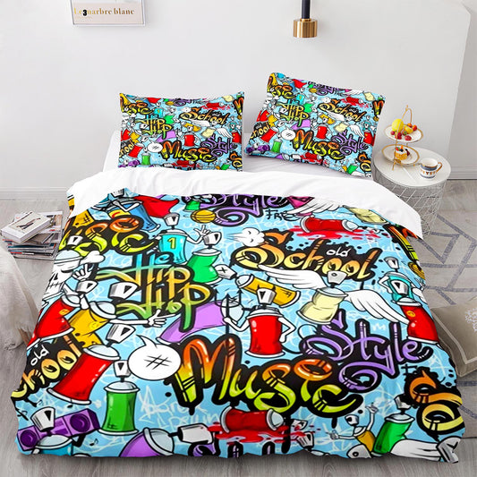 Geometric Doodle Bedding