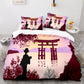 Utagawa Hiroshige 53 Stations Duvet Cover - Wrinkle-Resistant Fabric
