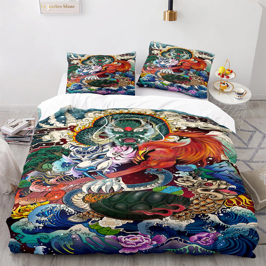 Ghost Story Ukiyo-e Bed Linens