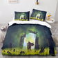 Galloping Elegance Horse Print Bedding Set