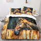 Gallop Dreams Horse Print Bedding Set