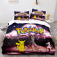 Playful Pikachu Printed Duvet Cover Set - Modern Home Decor