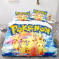 Anime-Inspired Pikachu Bed Set