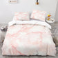 Sleek Marble Print Comforter