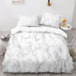Marble Effect Comforter Set