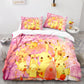 Pikachu Fan¡¯s Ultimate Bedding - Anime Theme 4-Piece Luxury Set