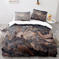 Modern Marble Print 4-Piece Set