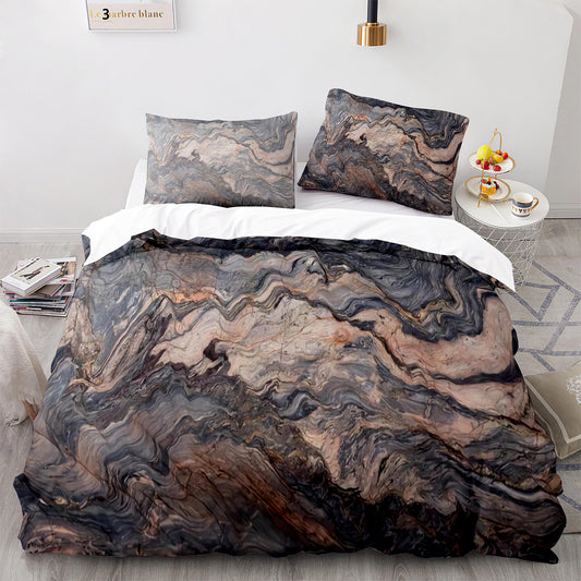 Modern Marble Print 4-Piece Set