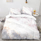 High-End Marble Print Bedding