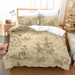 High Seas Pirate Ship Bedding 4-Piece Set