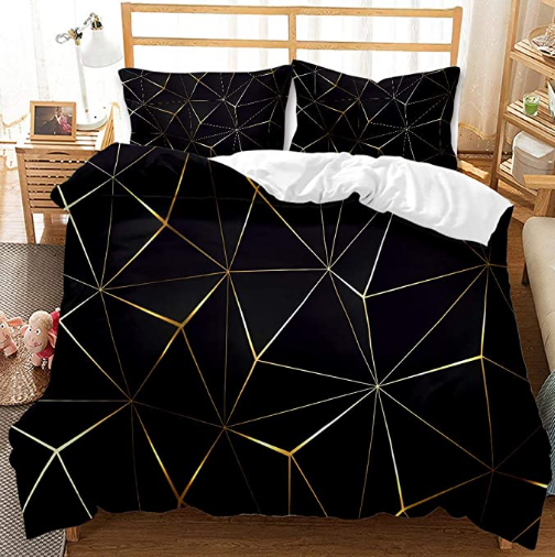 Elegant Linear Stripe Duvet Cover Collection