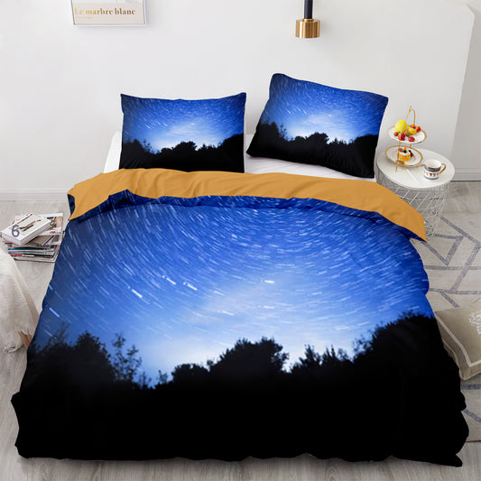 Midnight Starry Bed Sheet Set