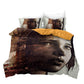 Survivor Girl Silhouette Printed Bedding Set