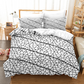 Black & White Imprint Bedding Set