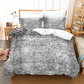 Modern Geometric B&W Bed Set