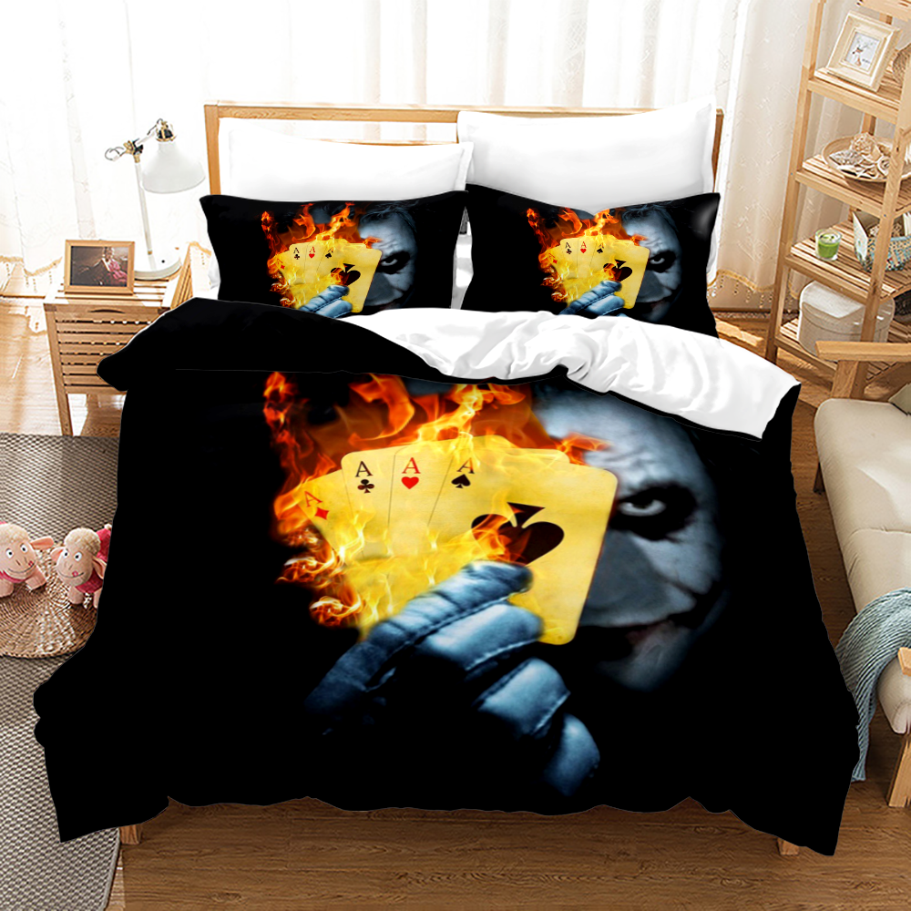 DC Universe Bedding: Joker Edition with Matching Curtains