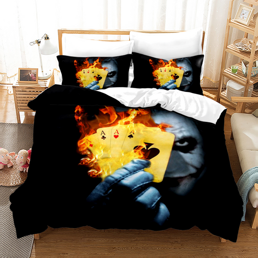 DC Universe Bedding: Joker Edition with Matching Curtains
