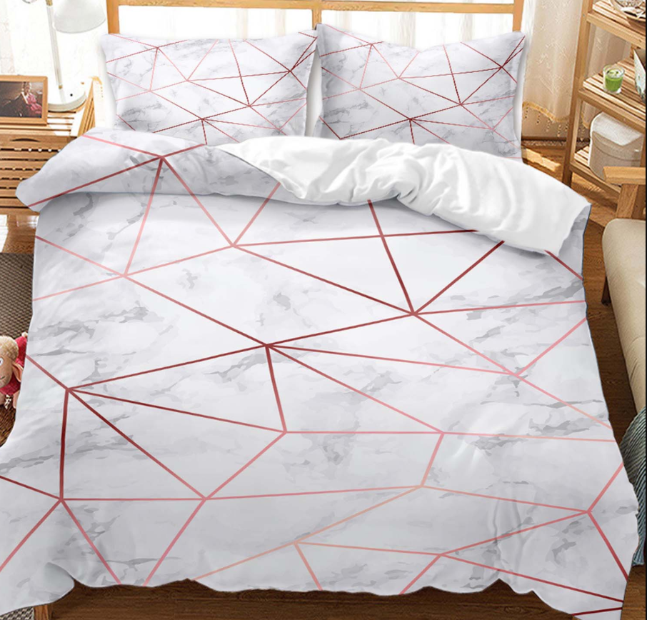 Geometric Line & Stripe Sheet Set