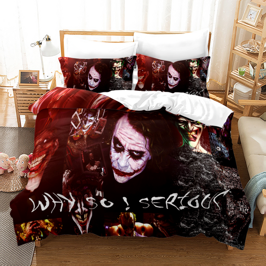 Joker Drip Art Bedding Collection - Edgy DC Universe Design