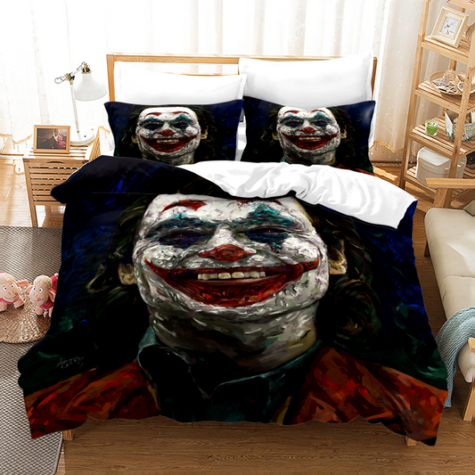 Vintage Joker Bedding - Retro DC Comics Inspired Design