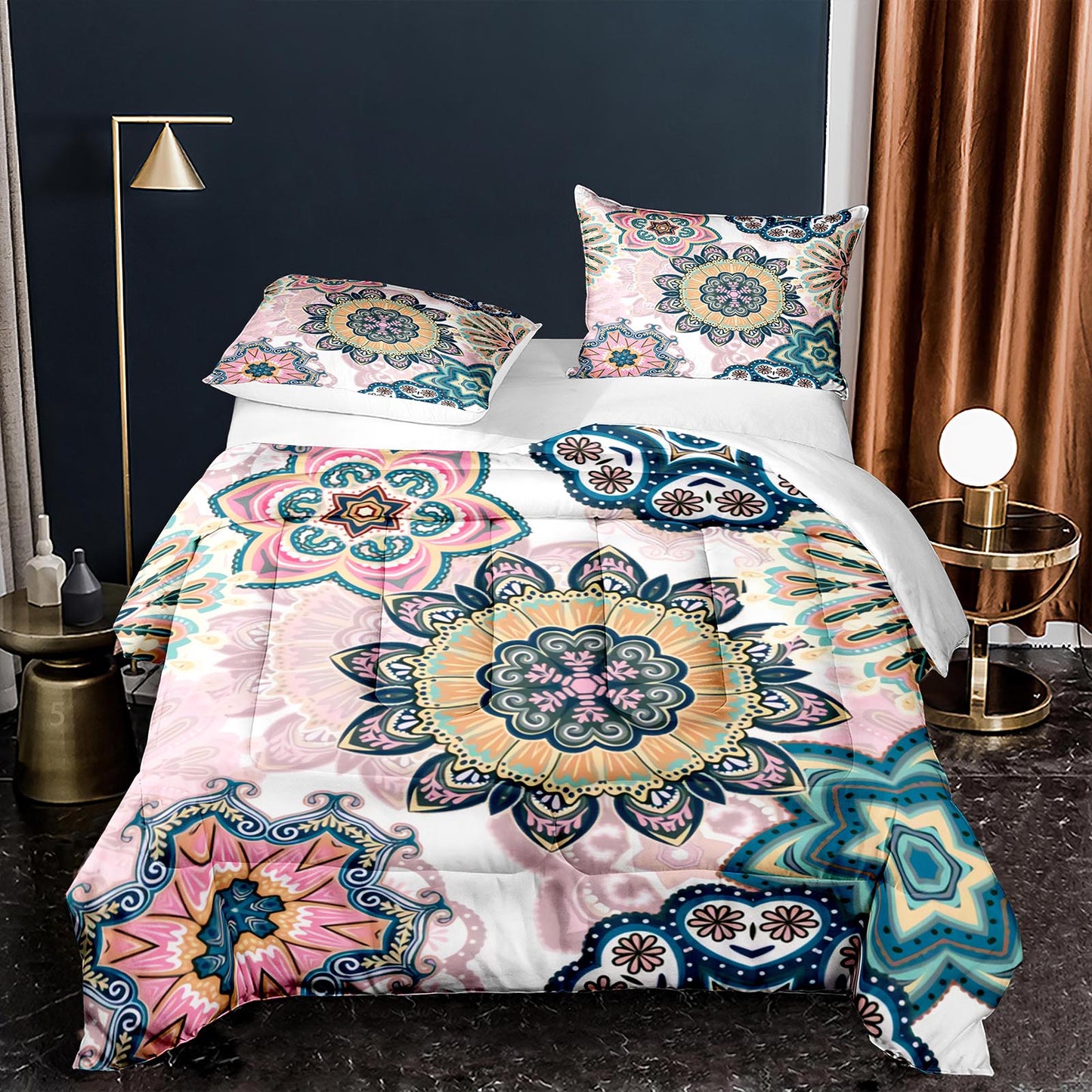 Exotic Boho-Chic Pillowcase Set