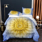Artistic Boho Bedding with Fringe