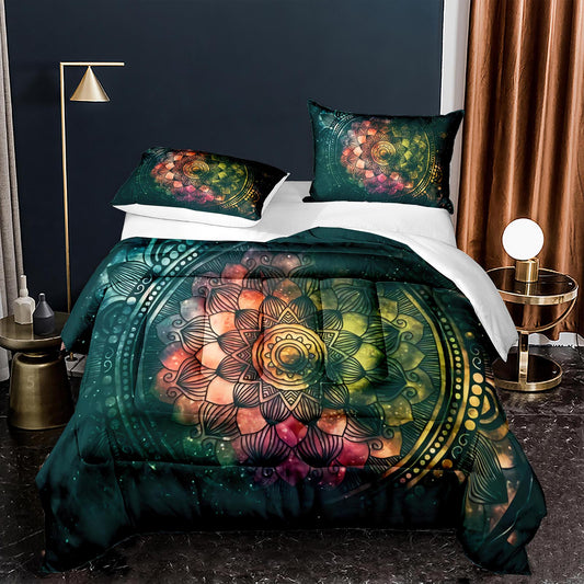 Free-Spirited Bohemian Quilt Cover